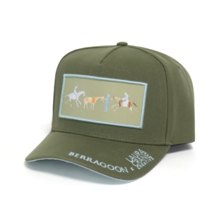 Berragoon x Laura Crane Cap - Kahaki & Baby Blue